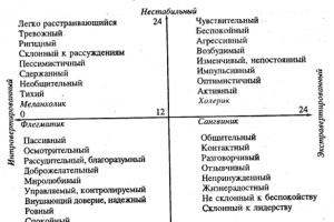 Свойства нервной системы и