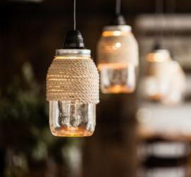 Ako si vyrobiť stropné svietidlo sami - nápady a tipy